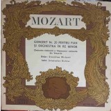 Disc vinil, LP. Concert Nr.20 Pentru Pian si Orchestr&amp;#259; in Re Minor-Mozart, Orchestra Simfonica A Filar-256618