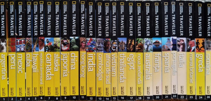 Colectia Completa National Geographic 26 De Volume - Colectiv , DG