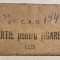 HARTIE PENTRU TIGARETE, C.A.M.LUX/ PLIC CU 50 FOITE VECHI PT.TIGARETE/Per.R.P.R.