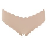 Chiloti Dama Hipster cu Finisaj Laser Cut, Culoare Ecru, CMCLASS