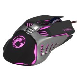 Mouse Gaming iMice V5 Iluminare RGB 4 Culori, 7 Butoane, 10G, 125Hz, Negru, USB, Optica, Peste 2000