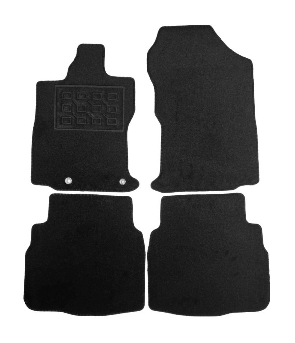 Set covorase auto mocheta Subaru Outback (Bt) Fix -System 2020-&amp;gt;, Negru, 4 buc. AutoDrive ProParts