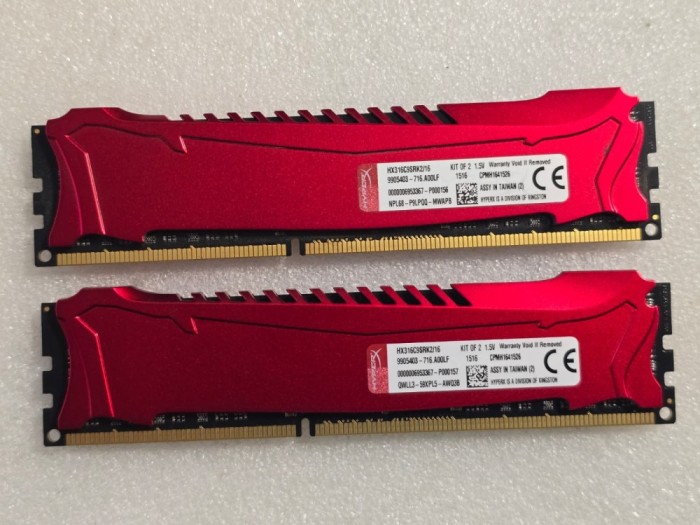 Kit memorie RAM Kingston HyperX Savage 16GB (2x8GB) DDR3 1600MHz HX316C9SRK2/16