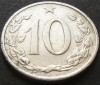 Moneda exotica 10 HALERU - RS CEHOSLOVACIA, anul 1962 *cod 2609 C, Europa