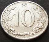 Cumpara ieftin Moneda exotica 10 HALERU - RS CEHOSLOVACIA, anul 1962 *cod 2609 C, Europa