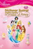 Cumpara ieftin Dicționar ilustrat englez-rom&acirc;n cu prințese Disney. 500 de cuvinte