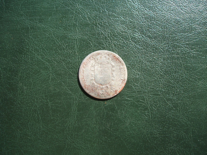 SUEDIA 1/8 RIKSDALER 1833 ARGINT / MAI RAR