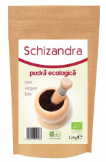 Schizandra pulbere raw bio 125g foto