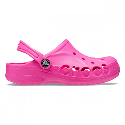 Saboți Crocs Toddler Baya Clog Roz - Electric Pink foto