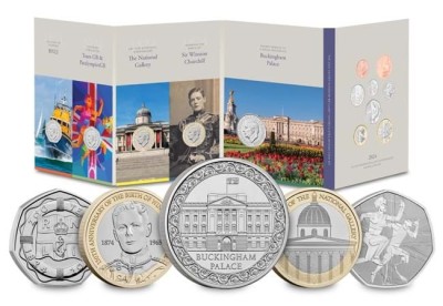 Marea Britanie - Official 2024 Annual Coin Set &amp;ndash; Brilliant Uncirculated - 13 MONEDE foto