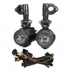 Set proiectoare LED moto/scuter/atv 60W 6000K foto