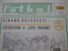 Revista FOTBAL (nr.108/20 iunie 1968) Dinamo Bucuresti a castigat Cupei Romaniei