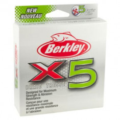 Berkley Impletitura X5 Low Vis Green 150m - Diametru: 0,08mm foto