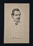 Mihai Eminescu Carte postala veche
