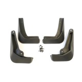 Set 4 Aparatori Noroi Ford Focus 3 Hatchback 2011- Culoare Negru, Polipropilena, Kit Montaj, Componente Caroserie