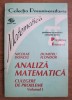 Analiza matematica, vol. 1 Culegere de probleme Nicolae Donciu, Dumitru Flondor