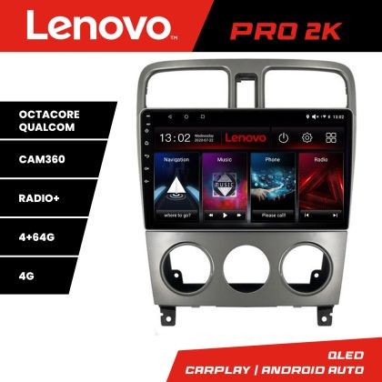 Navigatie Subaru Forester 2004-2008 Lenovo Kit-FORESTER 8 core QLED 2K 4+64 360 Android Waze USB Navigatie Internet Youtube Radio CarStore Technology