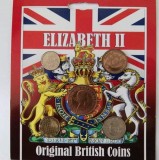 SET MONEDE ANGLIA IN BLISTER . ELIZABETH II ., Europa