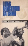 Louis Armstrong - Viata mea la New Orleans Autobiografie Muzica Jazz Romana Brosata Buna