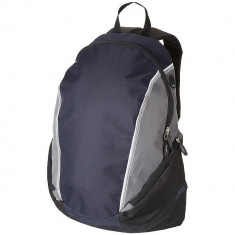 Rucsac Laptop, Everestus, BE, 15.4 inch, 600D poliester/300D ripstop, bleumarin, gri, saculet si eticheta incluse foto