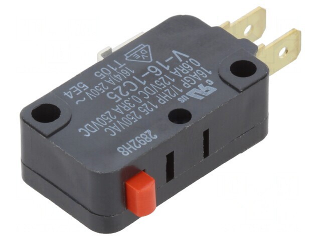 Micro&icirc;ntrerupător SNAP ACTION 16A 250VAC SPDT
