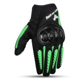 Manusi Moto Race Car Tribe &ndash; GST16 = Tactile cu Protectii, Compatibile Touchscreen, Protectie maxima Control si Confort in Orice Sezon VERDE XL si XXL