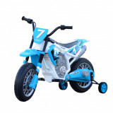 Cumpara ieftin Motocicleta electrica pentru copii Kinderauto BJH022 70W 12V, culoare Albastru, Hollicy