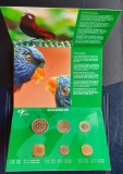 Set monede &quot;The fauna of Suriname&quot;, 2005 - BU - G 4265, America Centrala si de Sud