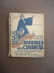 APARAREA ARE CUVANTUL - PETRE BELLU (EDITIA A IV-A) foto