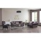 Set 3+2+1 Ibiza Lada Depozitare Tapitat Catifea Gri