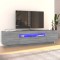 vidaXL Comodă TV cu lumini LED, gri sonoma, 160x35x40 cm 815727