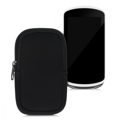 Husa de protectie pentru GPS Garmin Edge 1030/Edge 1030 Plus/Edge 1000, Kwmobile, Negru, Neopren, 51688.01 foto