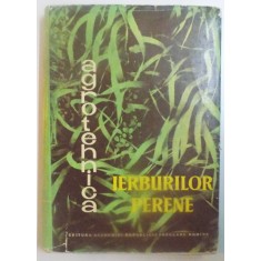 AGROTEHNICA IERBURILOR PERENE de TH. APOSTOL...P. VARGA , 1961