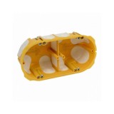 Cumpara ieftin Doza Aparat Incastrat Kopos 142x71x45mm PVC Galben/Alb IP40 2M