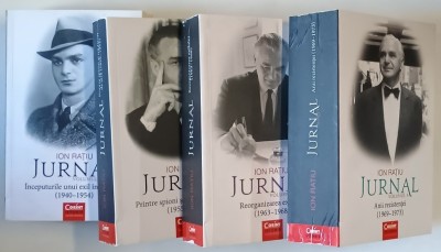 JURNAL , VOLUMELE I - IV de ION RATIU , 2017 - 2020 *VOLUMELE I SI III PREZINTA SUBLINIERI foto