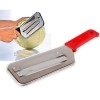 Cutit Tocat Varza 29cm, Lame Duble, Metal+PVC, Usor de Manevrat, Salata Coleslaw, Varza, Supe, Placinte