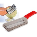 Cutit Tocat Varza 29cm, Lame Duble, Metal+PVC, Usor de Manevrat, Salata Coleslaw, Varza, Supe, Placinte