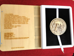 Medalie Mica Unire 1859 Monetaria Statului 2020 Batalia de la Focsani foto