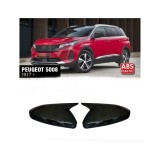 Capace Oglinda Batman Negru Lucios Peugeot 5008 (2017+) Compatibile, ABS, Montaj Ușor
