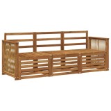 vidaXL Seturi de canapele 3 pcs Lemn Solid de Acacia 3383965