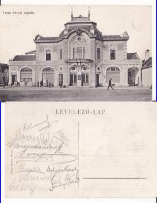 Turda- Teatrul - rara foto