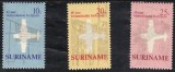 C1626 - Surinam 1970 -Aviatie 3v. neuzat,perfecta stare, Nestampilat