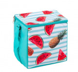 Geanta termoizolanta pentru alimente si bauturi,Watermelon, 6 litri, 19x15x20 cm, Oem