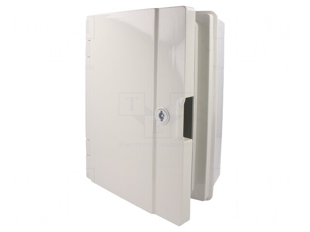 Carcasă montare pe perete ABS gri 221x311x137 mm