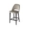 Scaun bar gri din material sau piele ✔ model GABE