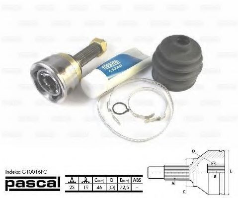 Kit cap planetara DAEWOO MATIZ (KLYA) (1998 - 2016) PASCAL G10016PC