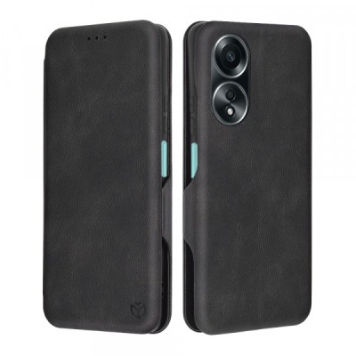 Husa pentru Oppo A58 4G, Techsuit, Safe Wallet Plus, Neagra foto