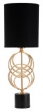 Cumpara ieftin Lampa de masa Circly, Mauro Ferretti, &Oslash;20 x 58.5 cm, 1 x E27, 40W, fier/PVC/textil