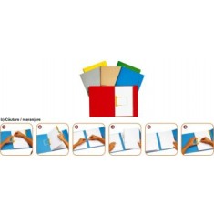 Dosar carton Jalema color cu alonjă arhivare de mare capacitate