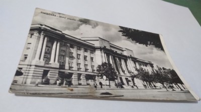 CARTE POSTALA TIMISOARA -SFATUL POPULAR REGIONAL CIRCULATA foto